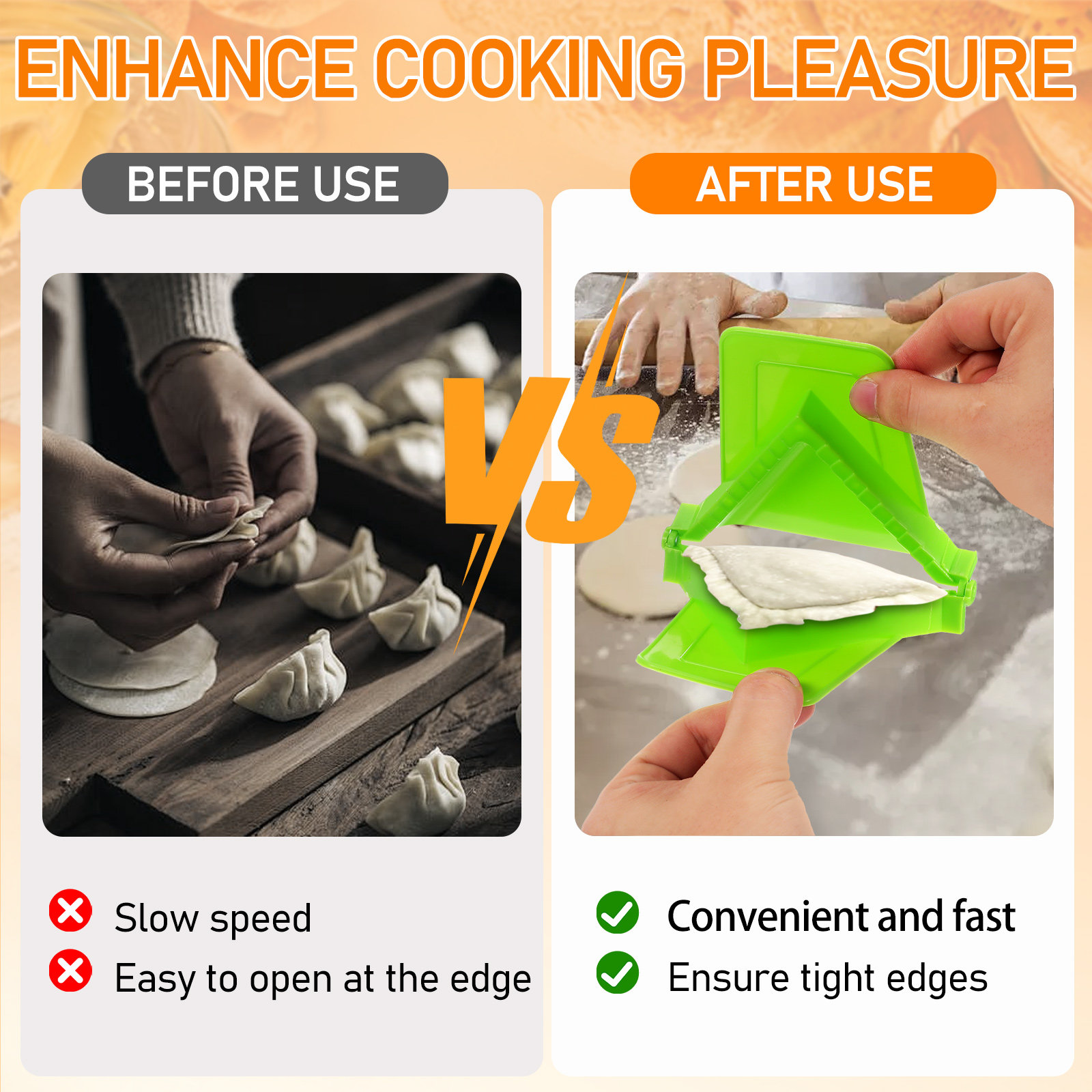 3Pcs Set Cetakan Pangsit Plast - Dumpling Press Set ulasan dan harga