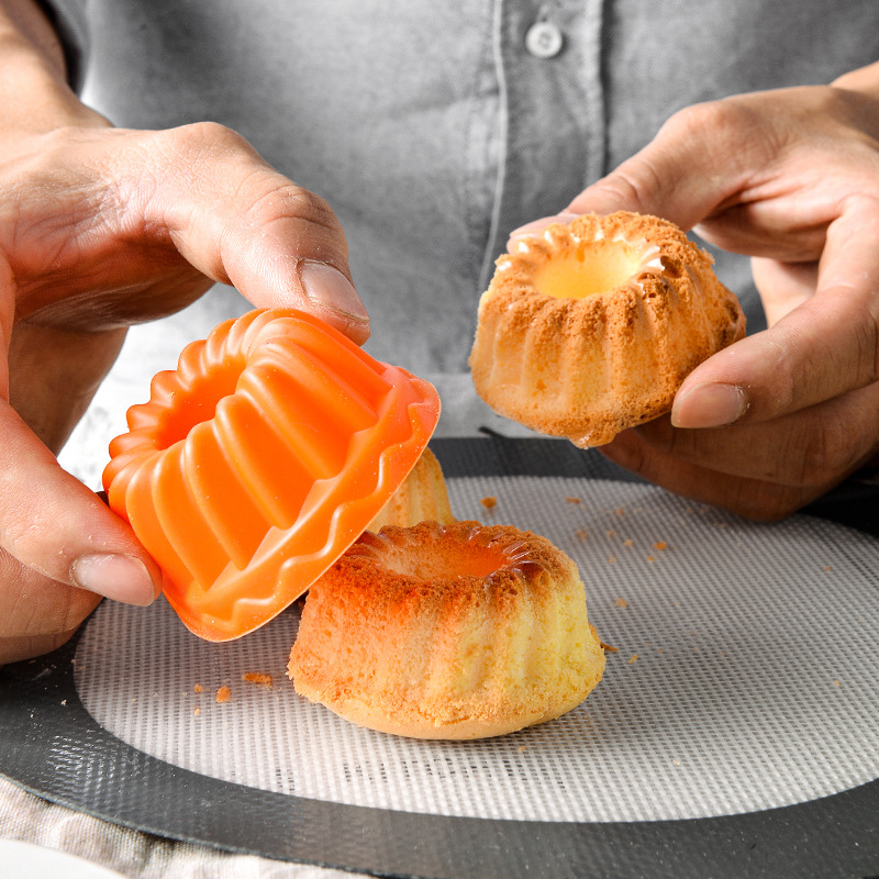 Cetakan Kue Donat Bentuk Labu  - Donut Mold Silicone ulasan dan harga