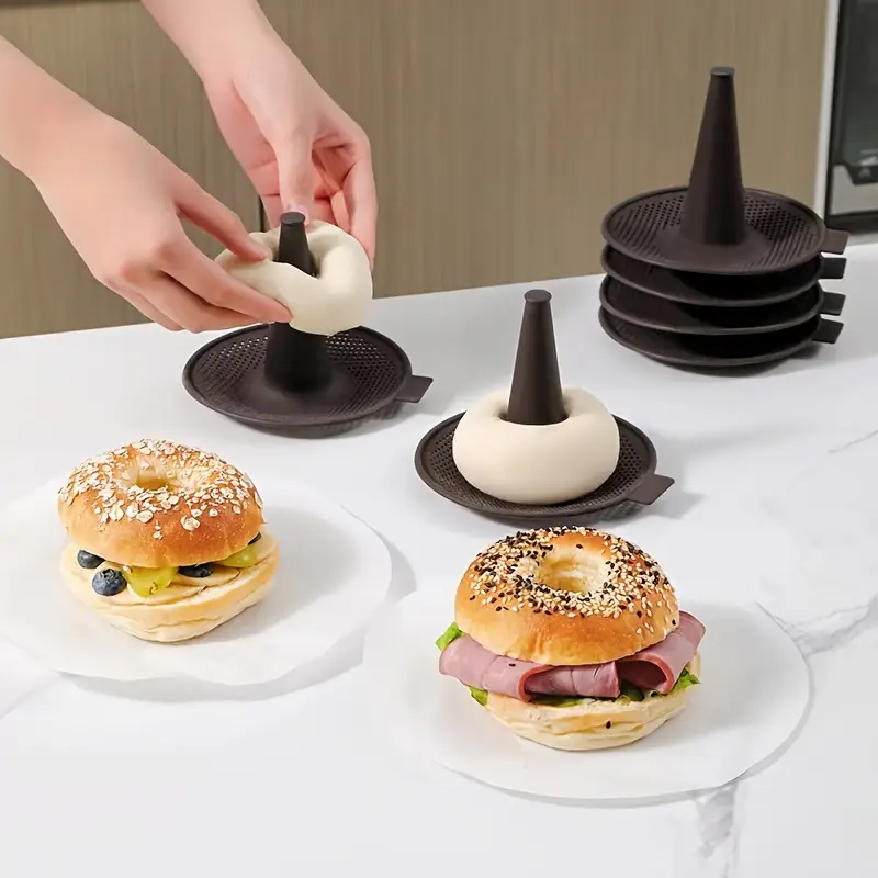 6/12 Buah Set Cetakan Kue Sili - Donut Mold Silicone ulasan dan harga